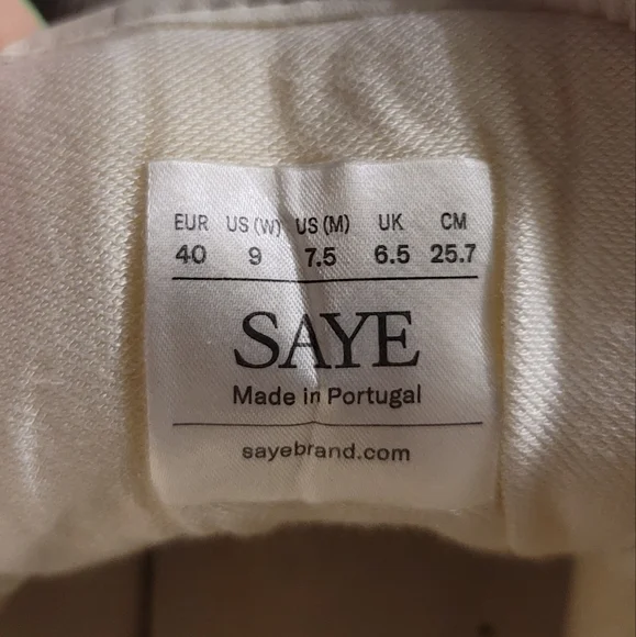 Saye Modelo ‘89 Hi Top- Yellow - Picture 6 of 6